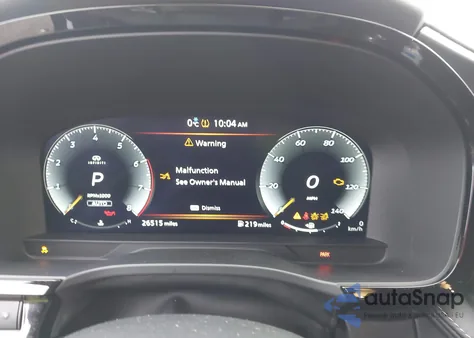 2025 Infiniti Qx60 Luxe Awd z USA, uszkodzony, nr VIN 5N1AL1FS4SC356121